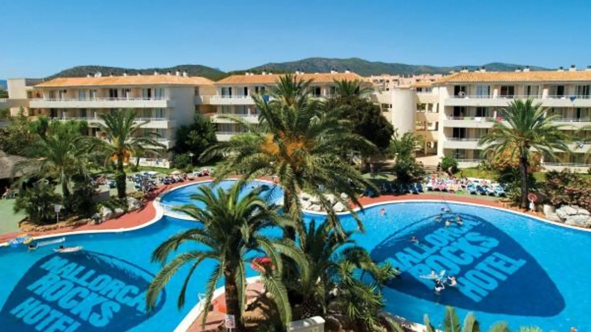 Vista del Mallorca Rocks Hotel, en Calvia