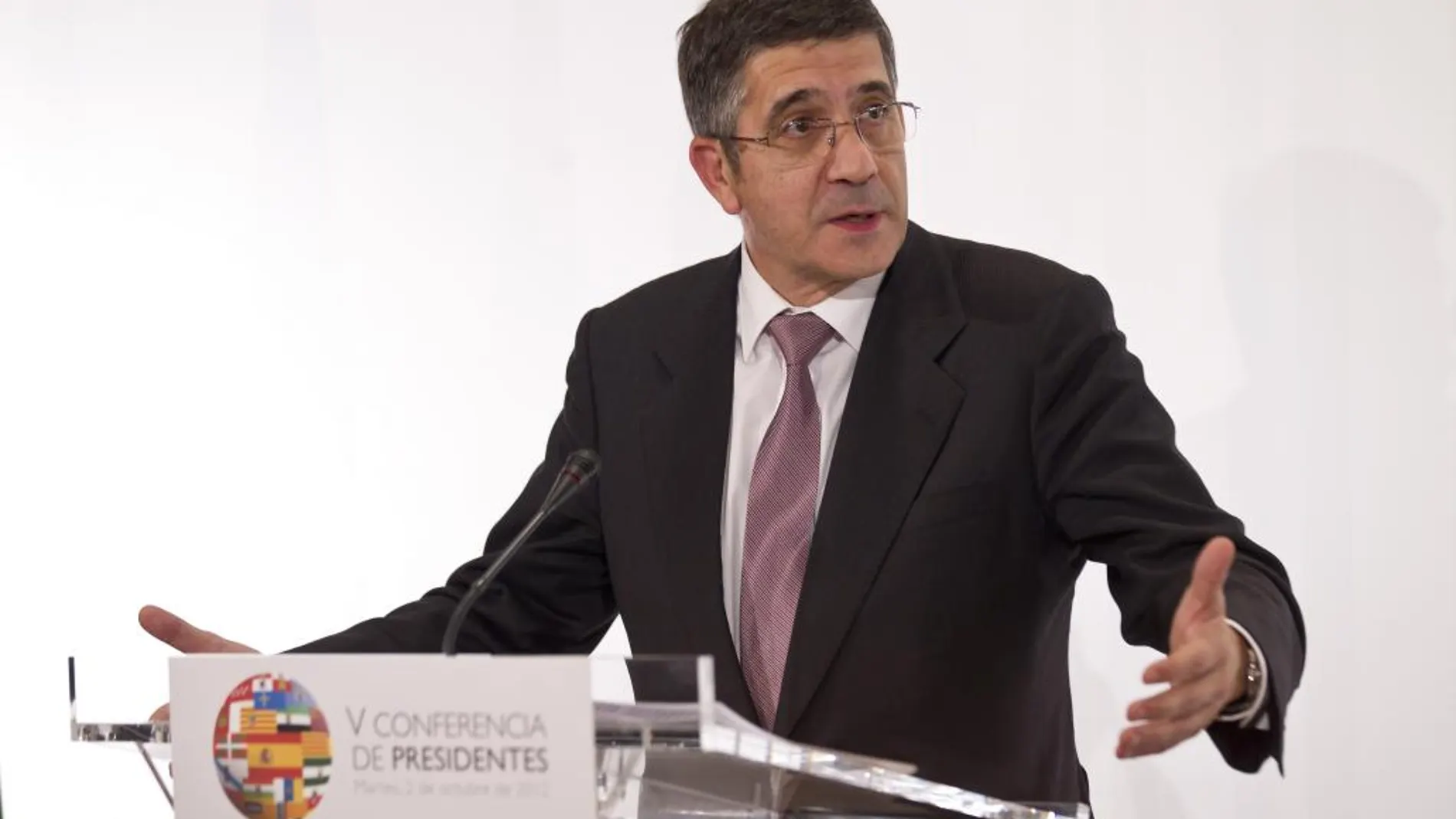 El secretario de Acción Política del PSOE, Patxi López