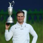 Zach Johnson, con la jarra de clarete