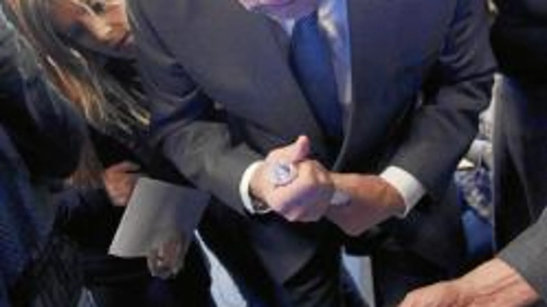 Marcelino Iglesias seguía ayer con cierta preocupación los resultados antes de dar la rueda de prensa
