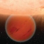 Recreación artística de un eclipse en un exoplaneta, tal y como lo podría captar Twinkle