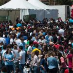 Kike Taberner. La macro fiesta de la UMU fue el escenario en el que una joven sufrió abusos sexuales por parte de un individuo al que la Policía Nacional está buscando