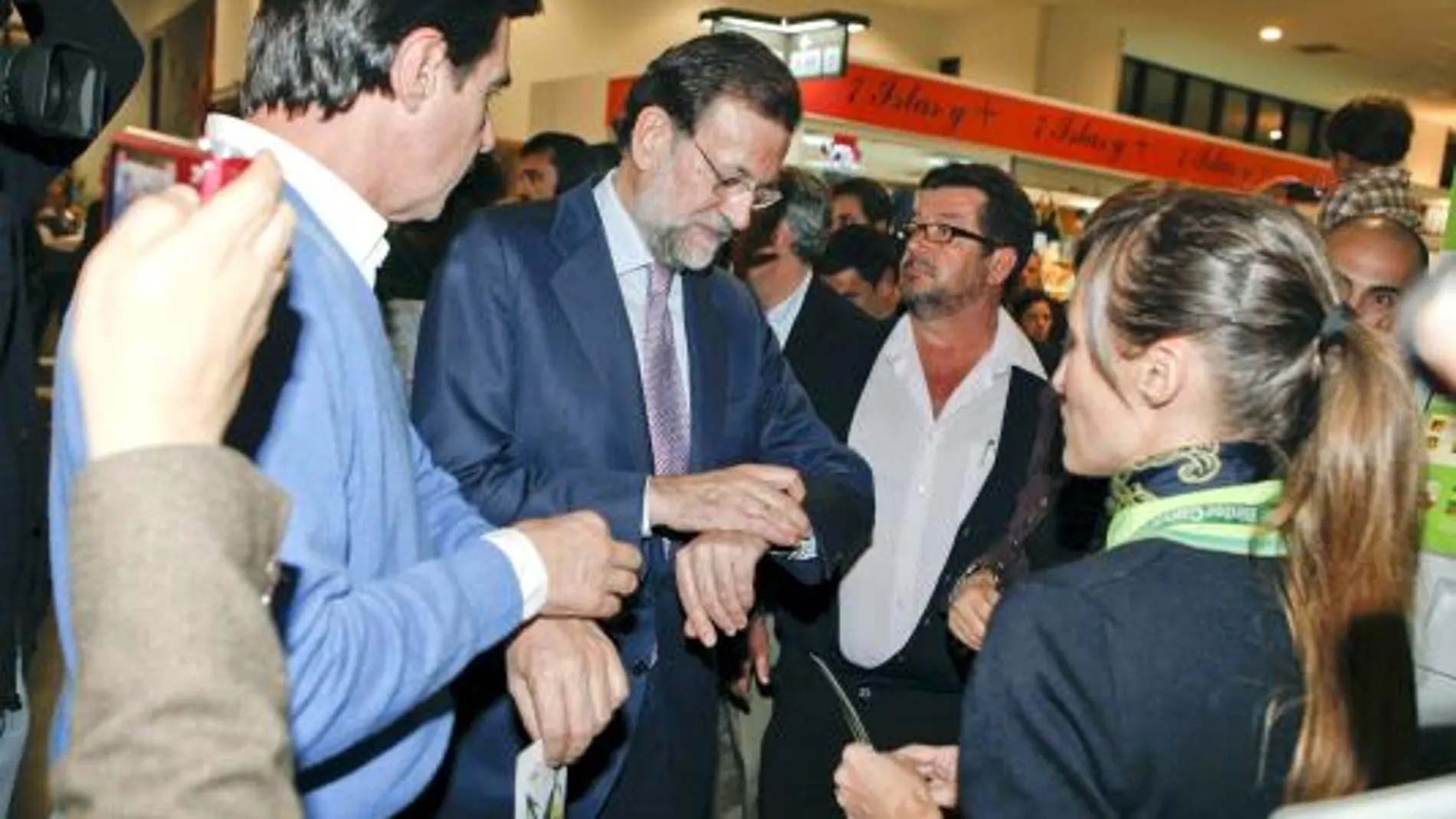 Rajoy quedó atrapado en Lanzarote el pasado viernes