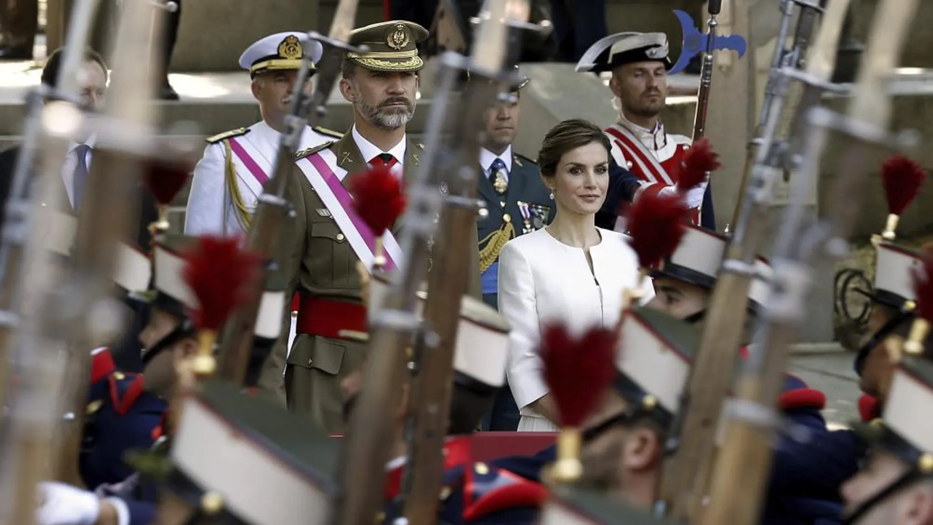 Felipe VI, como Capitán General de las Fuerzas Armadas, pasará revista a las tropas