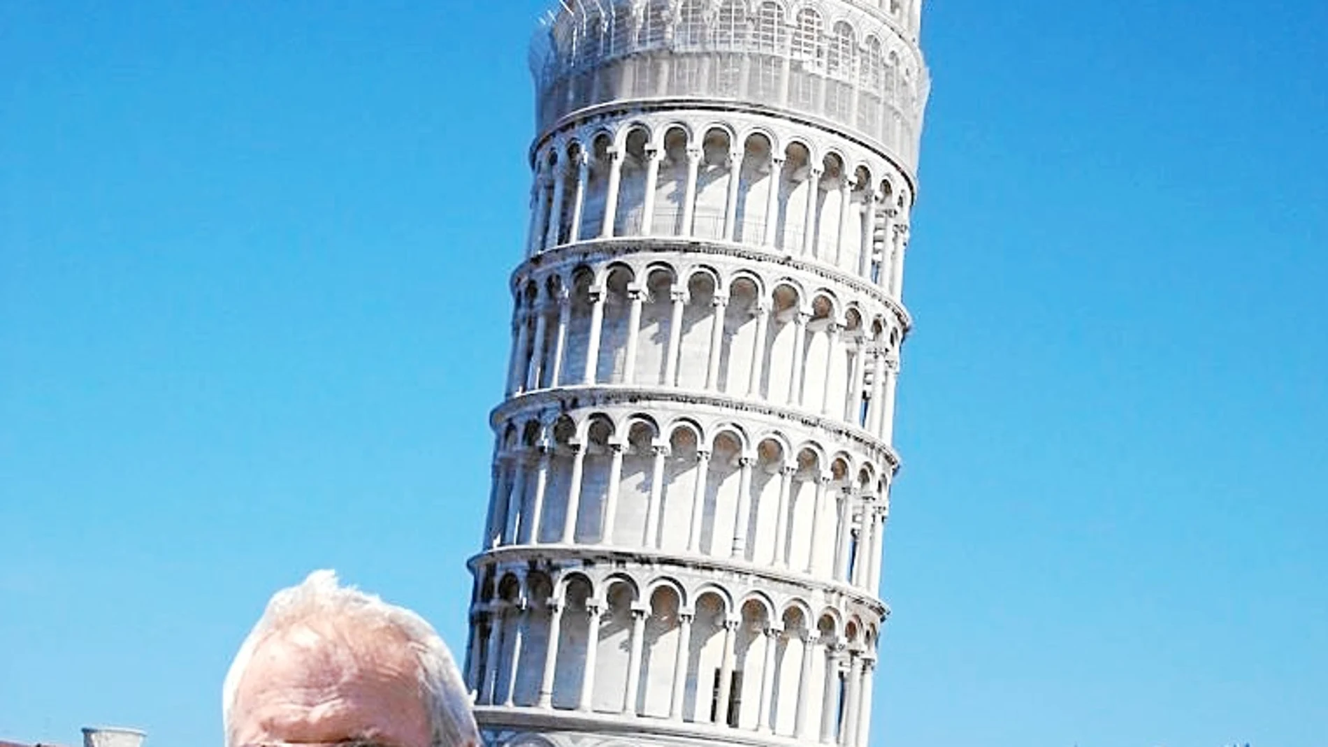 Imagen de la Torre de Pisa, usada para estudiar la generación de asociaciones mentales