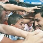 Albiol: «Un beso mamá»