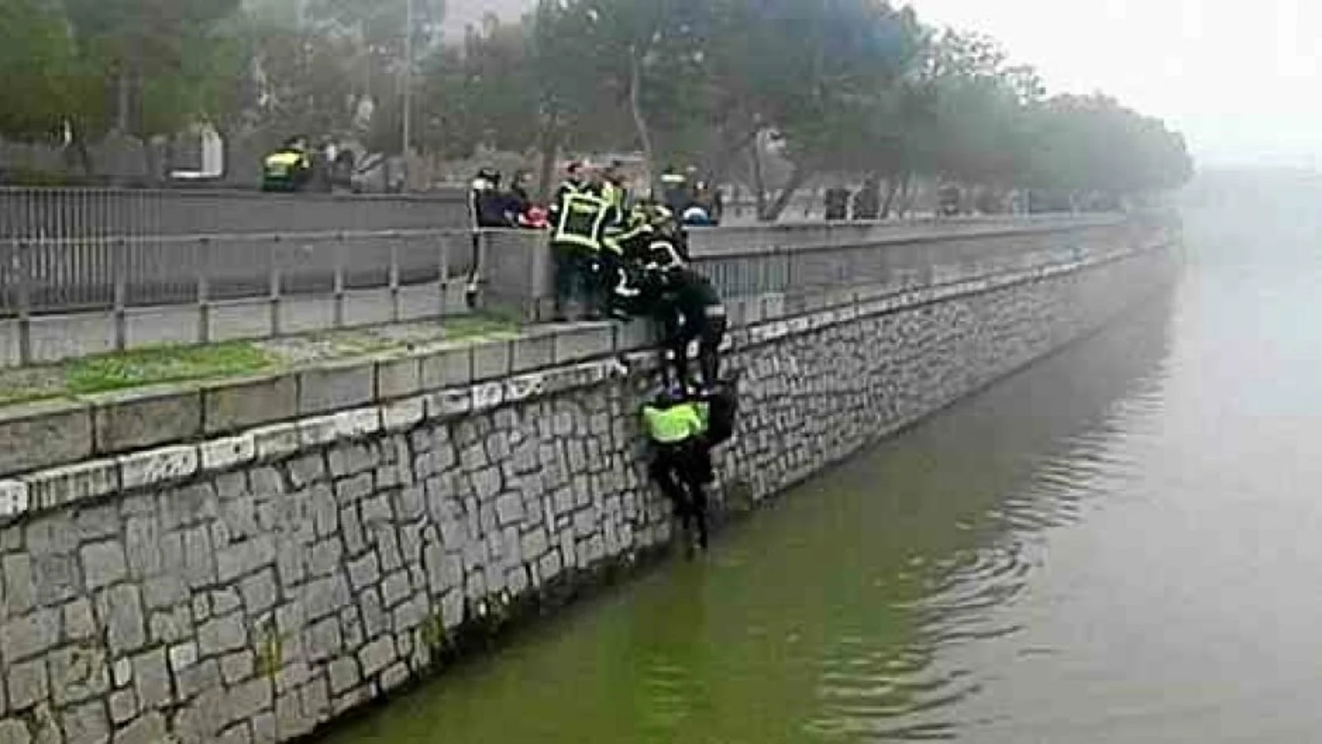 Jimmy fue lanzado al Manzanares durante la reyerta entre ultras del Dépor y del Atlético