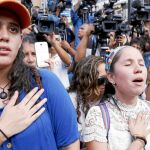 Numerosos venezolanos salieron a las calles de Caracas para mostrar su apoyo a Leopoldo López