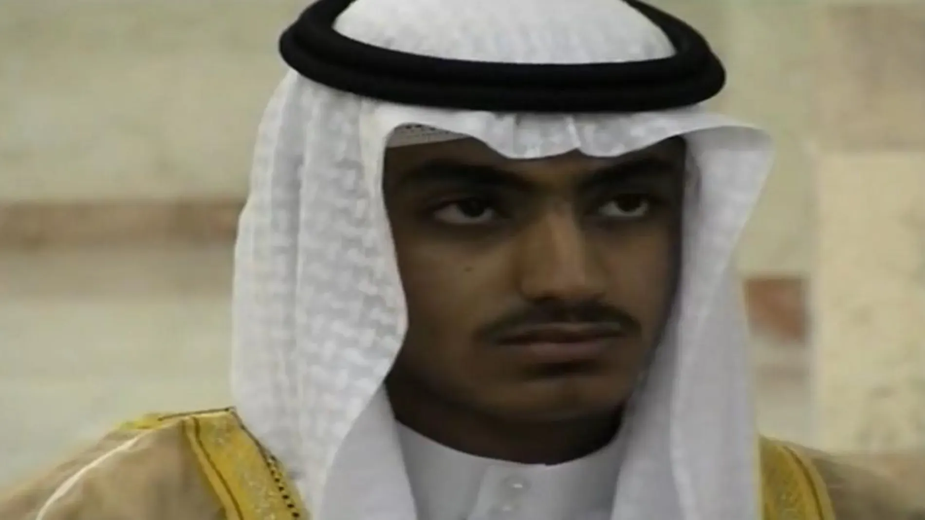 Hamza bin Laden en una imagen de vídeo facilitada por la CIA