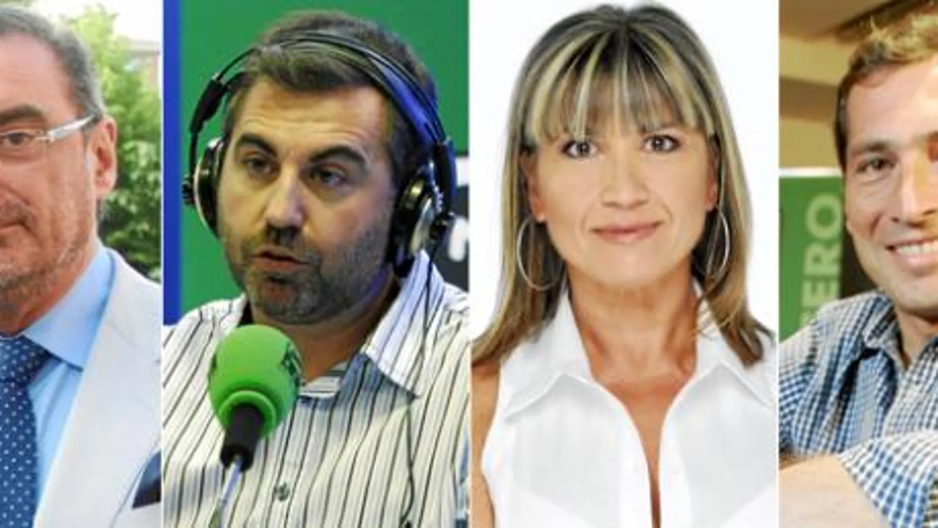 Carlos Herrera, Carlos Alsina, Julia Otero y Ángel Rodríguez