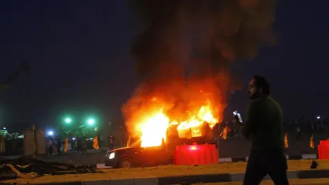 Imagen de archivo de una explosión