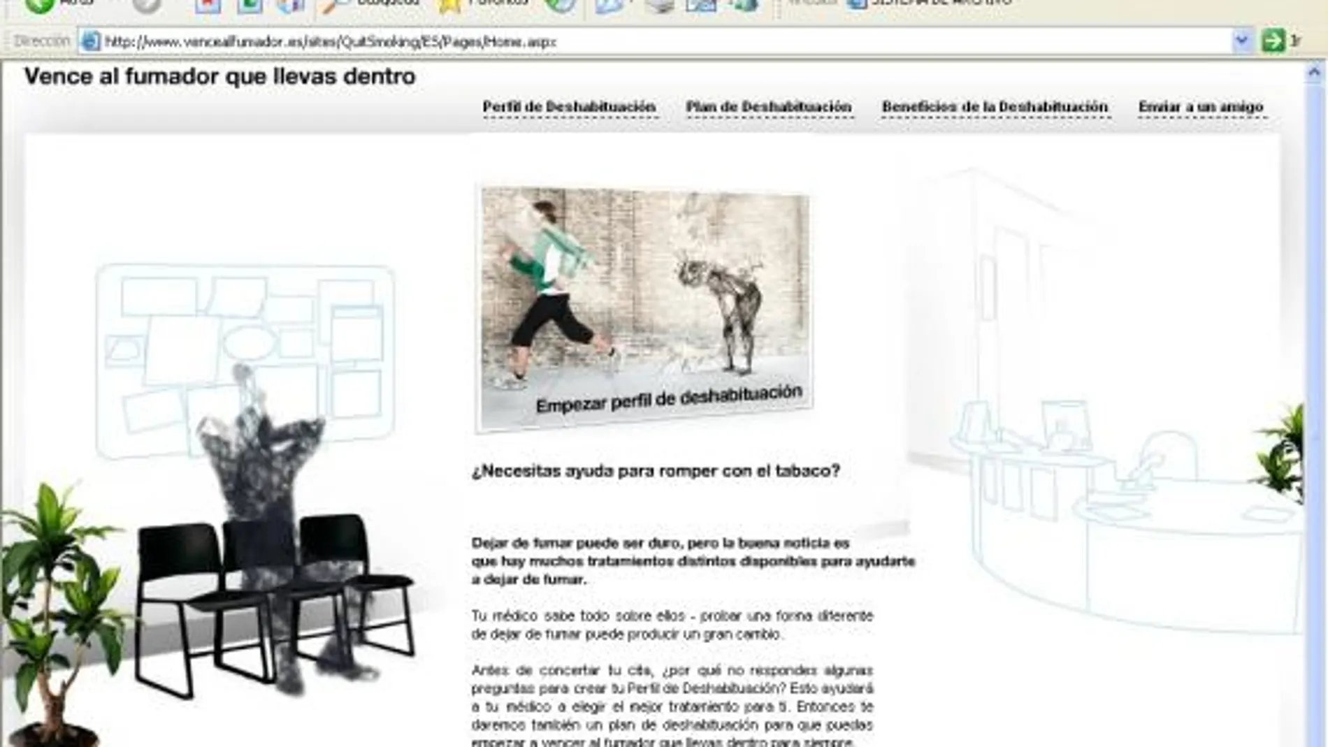 Dejar de fumar en internet, según tu perfil personal
