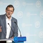 El presidente del Gobierno, Mariano Rajoy