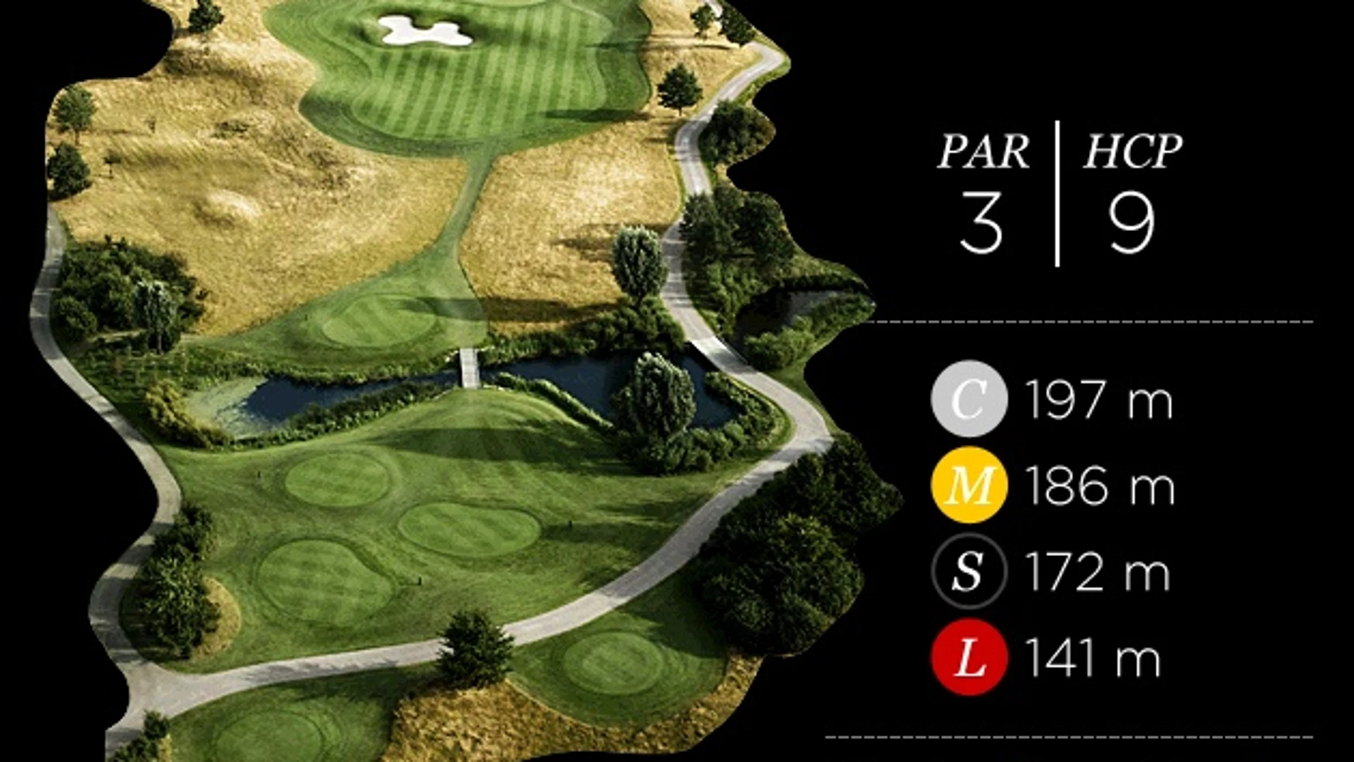 Hoyo 8 Gut Lärchenhof Golf Club