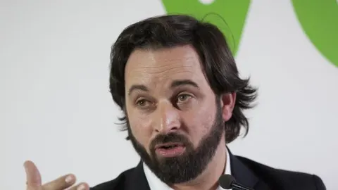 Santiago Abascal, secretario general de VOX
