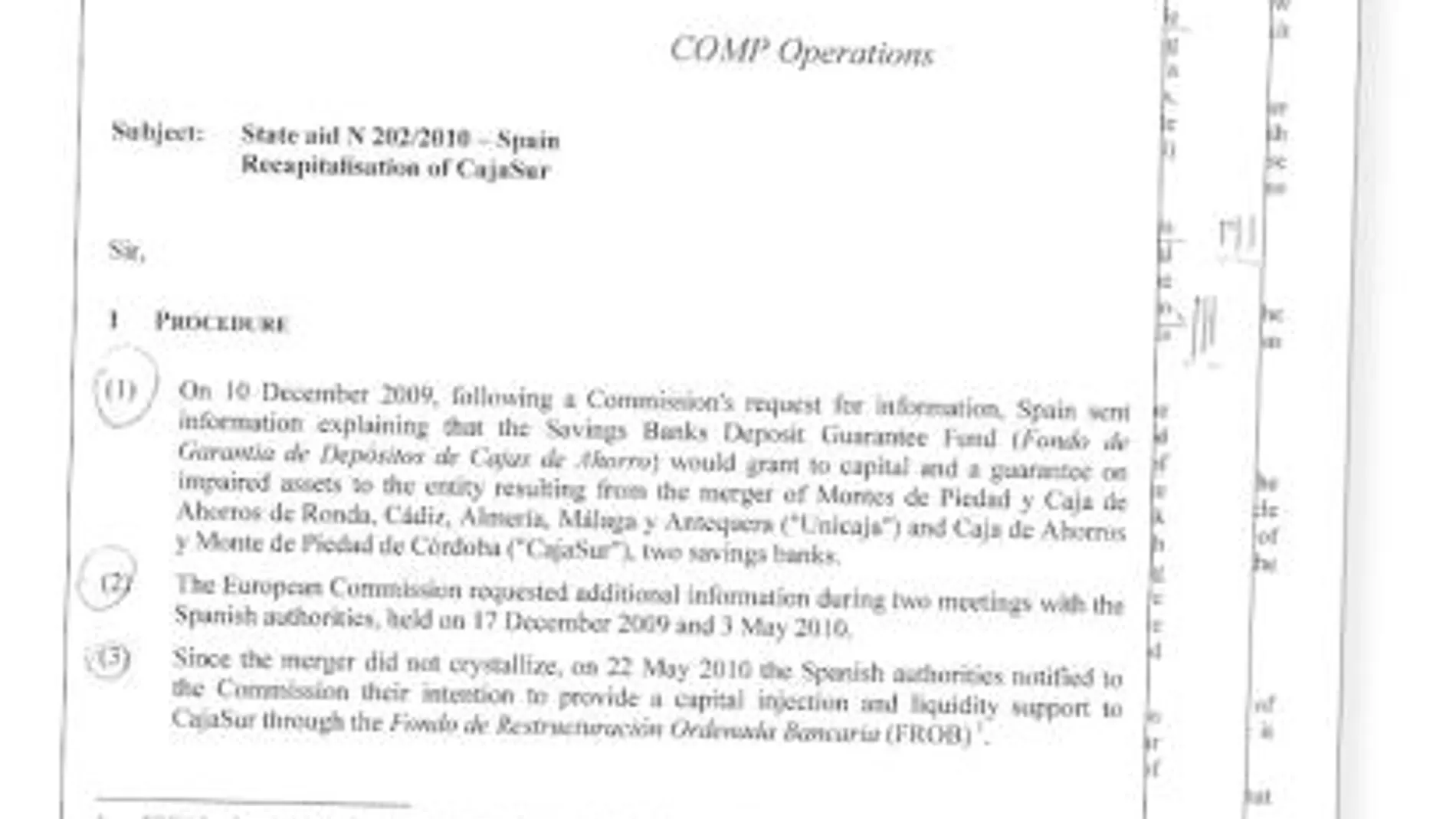 Bruselas respondió al requerimiento de España el 23 de mayo, a través de un documento de 12 folios