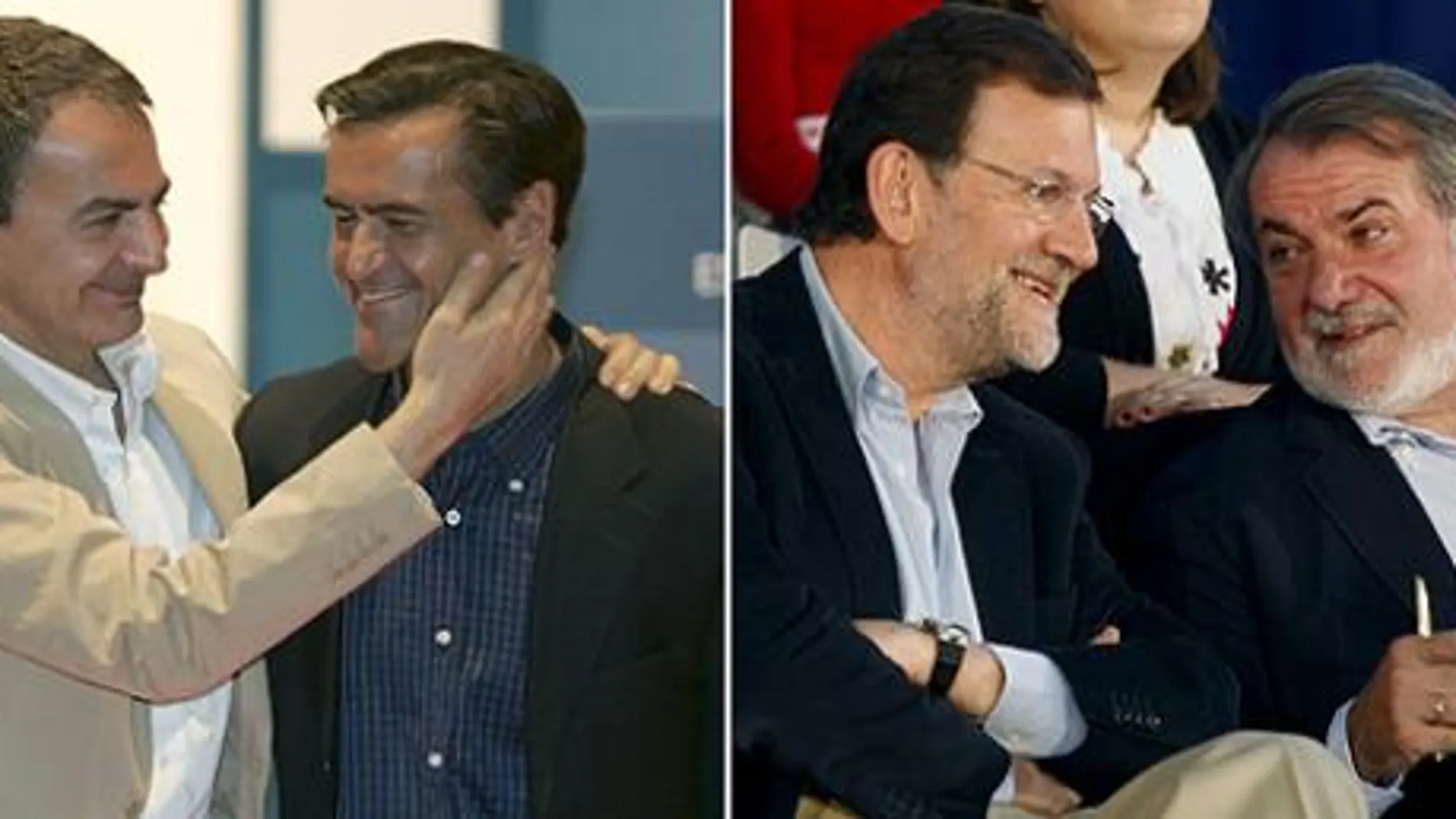 Agenda de campaña: Zapatero y Rajoy visitan sus feudos electorales