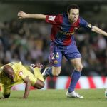 El capitán del FC Barcelona, Andrés Iniesta/Efe