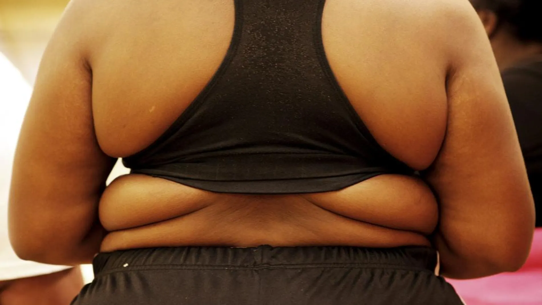Una mujer con sobrepeso, en una imagen de archivo