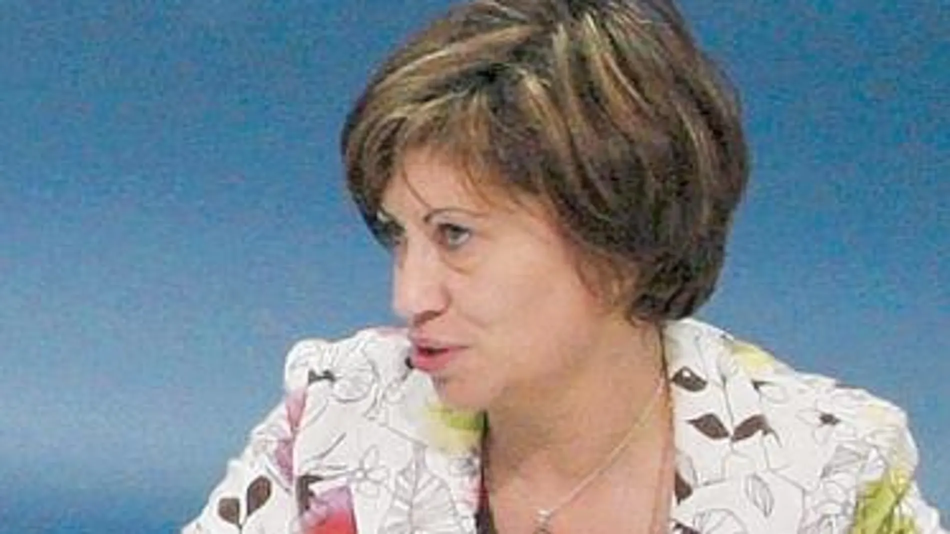Elena Espinosa, ministra de Agricultura