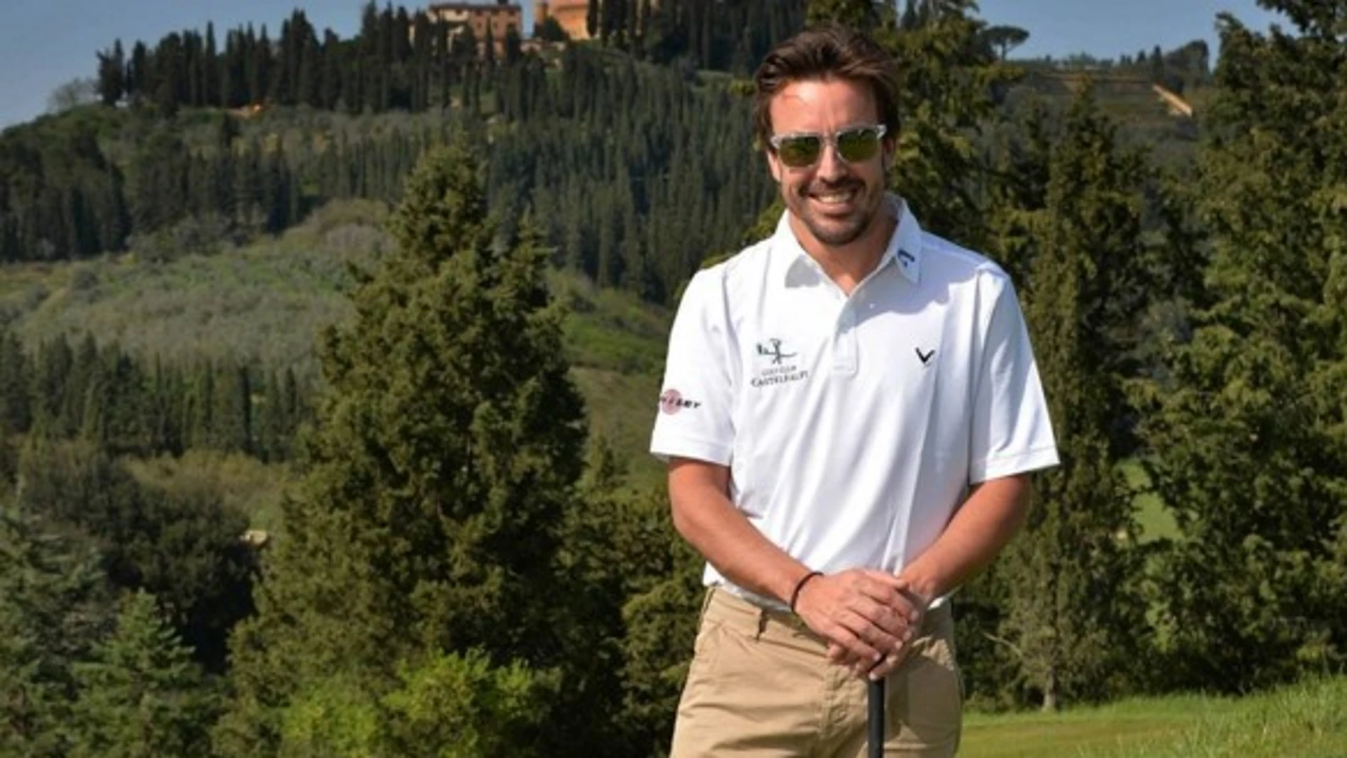 Alonso se relaja en Castelfalfi antes de la competición