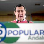 El presidente del Partido Popular en Andalucía, Juanma Moreno