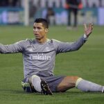 Cristiano Ronaldo, durante contra el Betis.