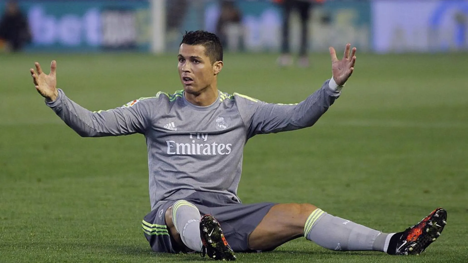 Cristiano Ronaldo, durante contra el Betis.