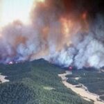 Un incendio forestal afecta desde esta tarde a una zona de arbolado y monte bajo del término municipal de Luna, en la comarca zaragozana de las Cinco Villas