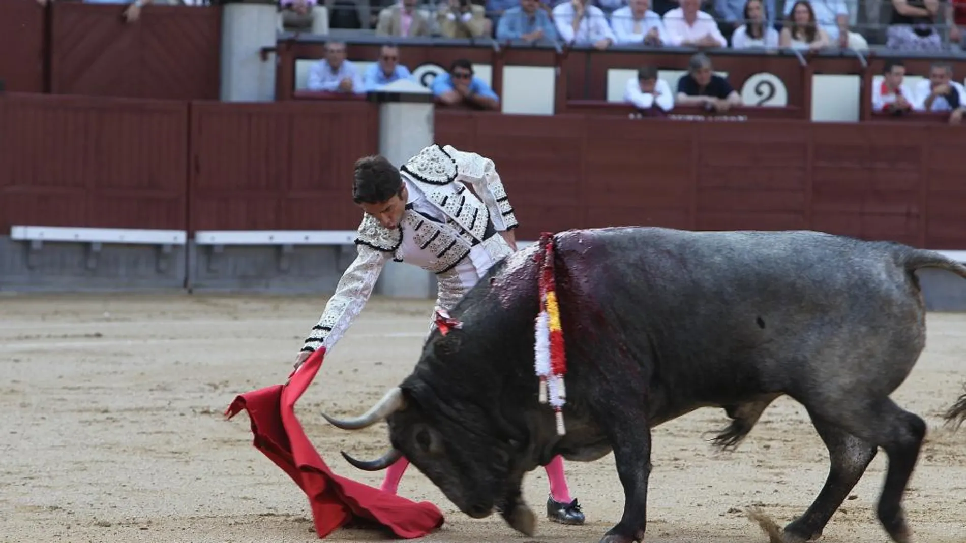 Toros para Fernando Robleño, Miguel Ángel Delgado y Diego Silveti.,