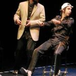 Ignacio López e Ignacio Soriano, en una escena de «Corten»