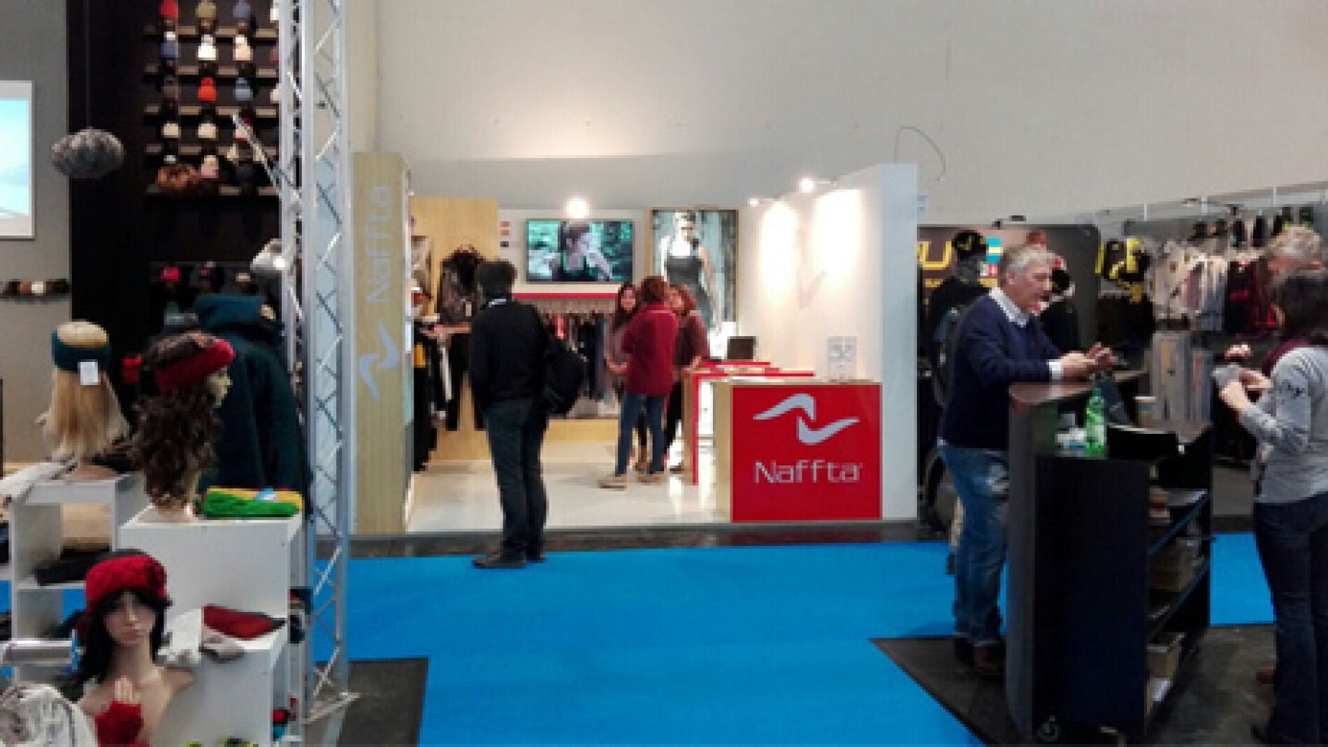 Naffta presenta su colecci n oto o invierno en la feria m s