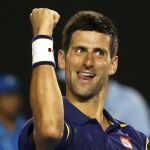 Novak Djokovic celebra el triunfo