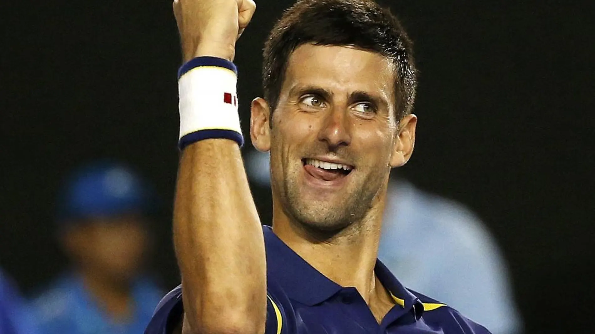 Novak Djokovic celebra el triunfo