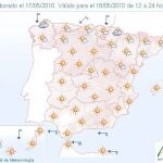Buen tiempo en casi toda España