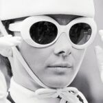 Detalle de una de las fotos icónicas de Audrey Hepburn