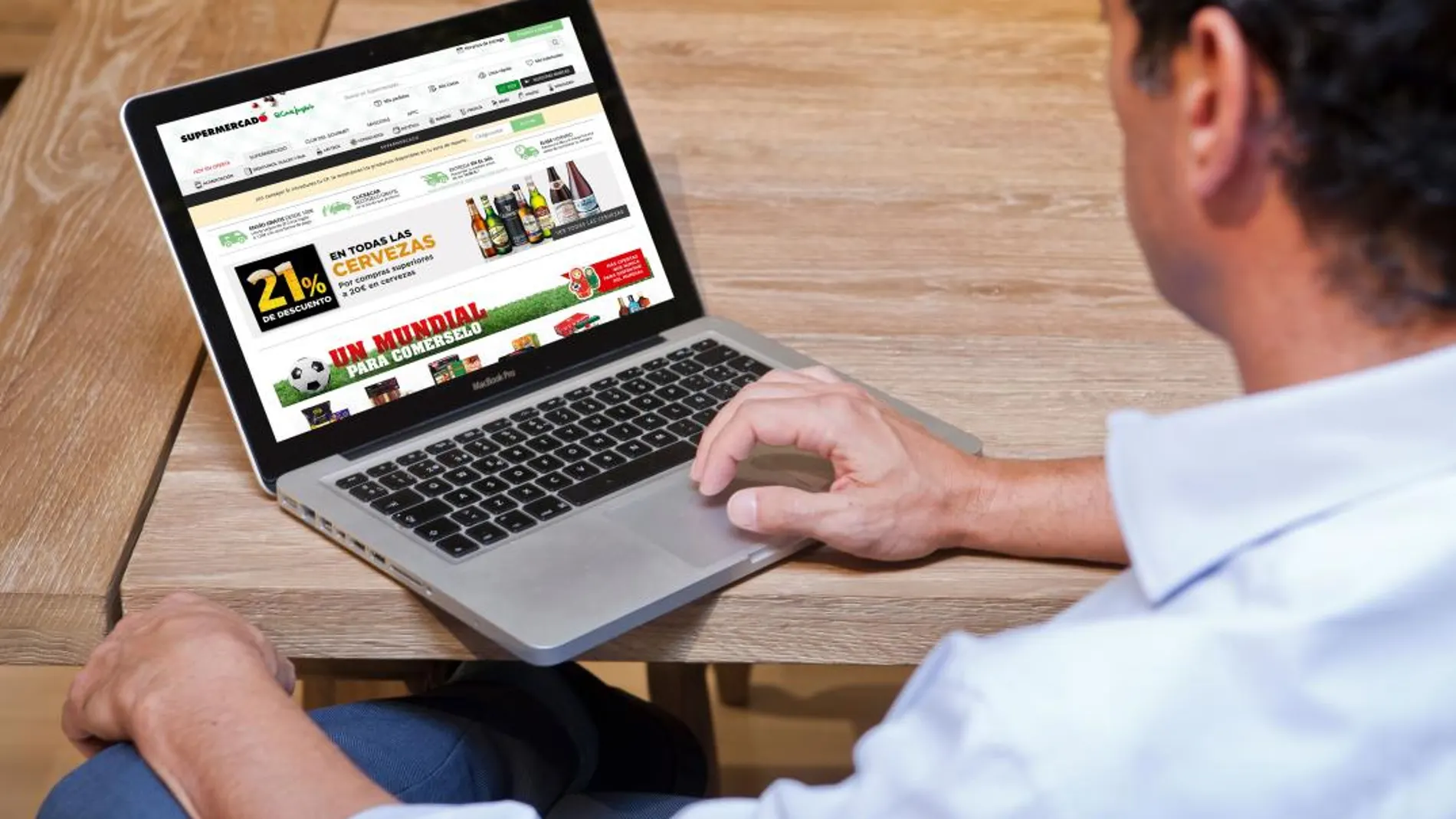 El Corte Inglés entregará compras online de alimentación en el día