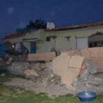Algunas viviendas sufrieron daños estructurales graves