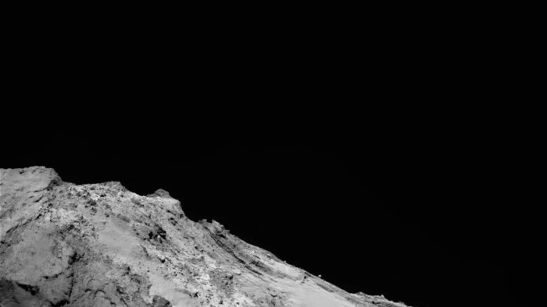 Asomados al desierto del cometa 67P/Churyumov-Gerasimenko