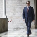 El presidente de la Generalitat en funciones, Artur Mas