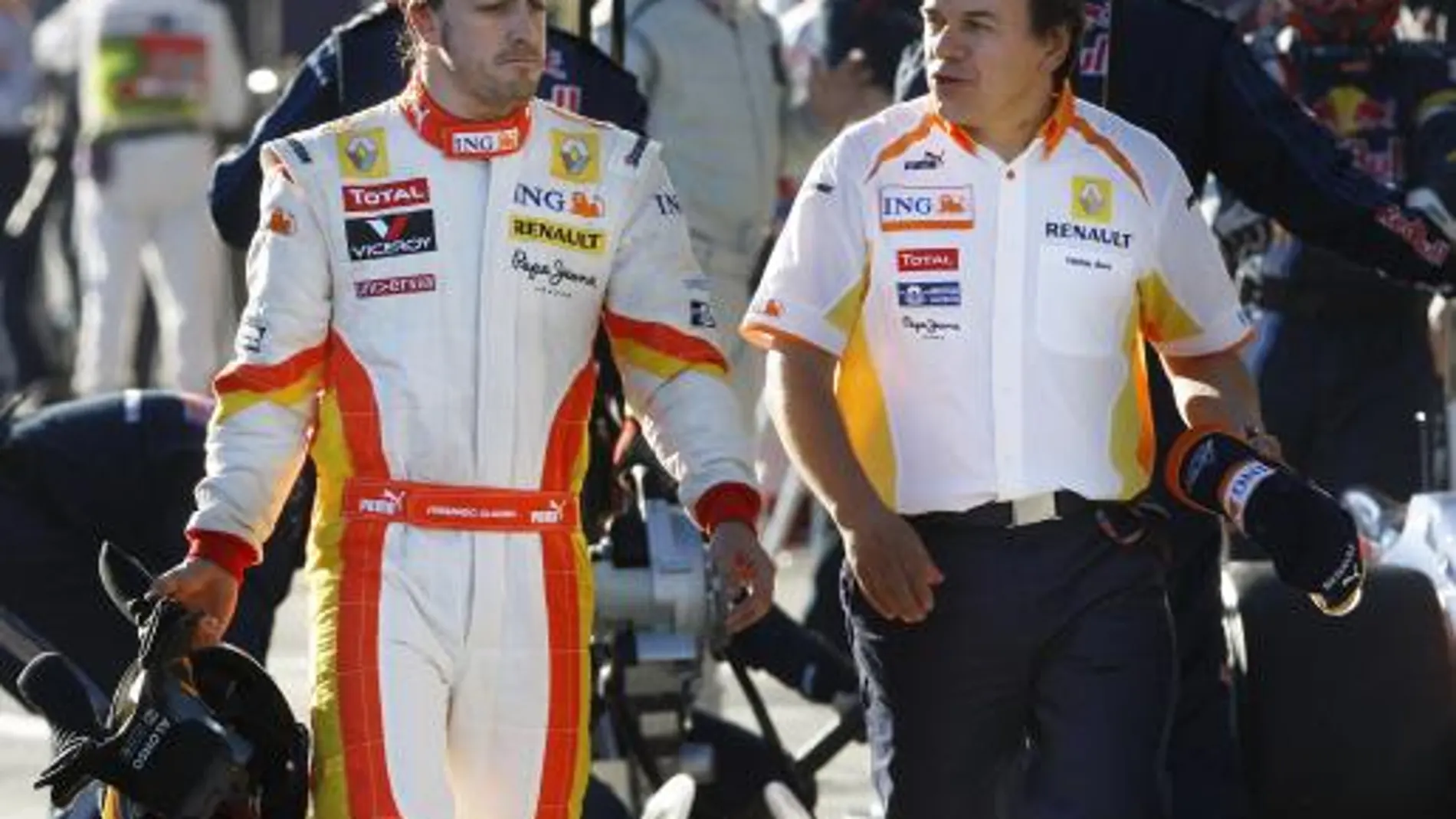 Fernando Alonso, con Renault