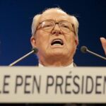 El líder ultraderechista francés Jean-Marie Le Pen