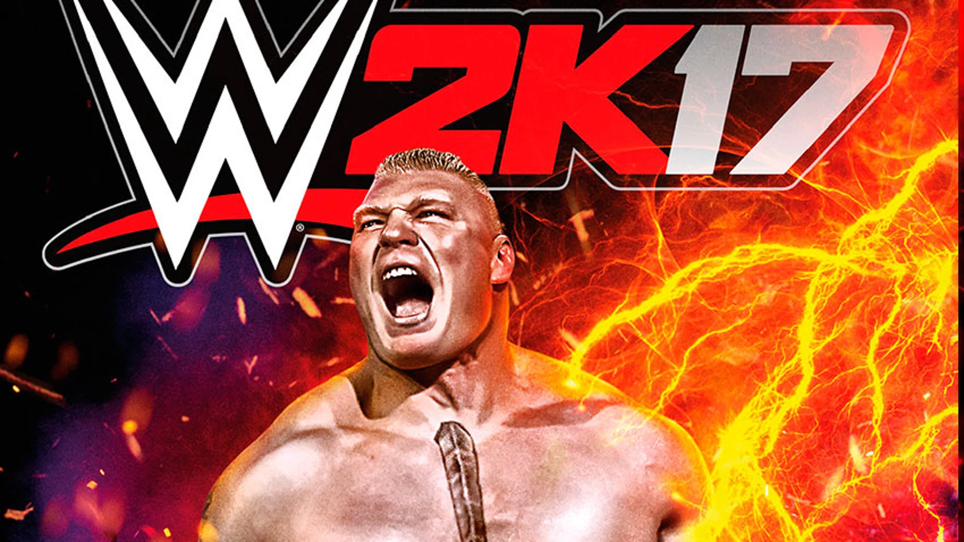 Brock Lesnar se confirma como la superestrella de portada de WWE 2K17