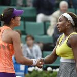 Muguruza y Williams en uno de sus enfrentamientos en la cancha