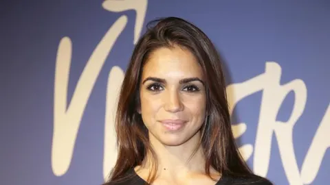 La actriz Elena Furiase durante la presentación de la 2 temporada del programa "Viajeras con B"en Madrid