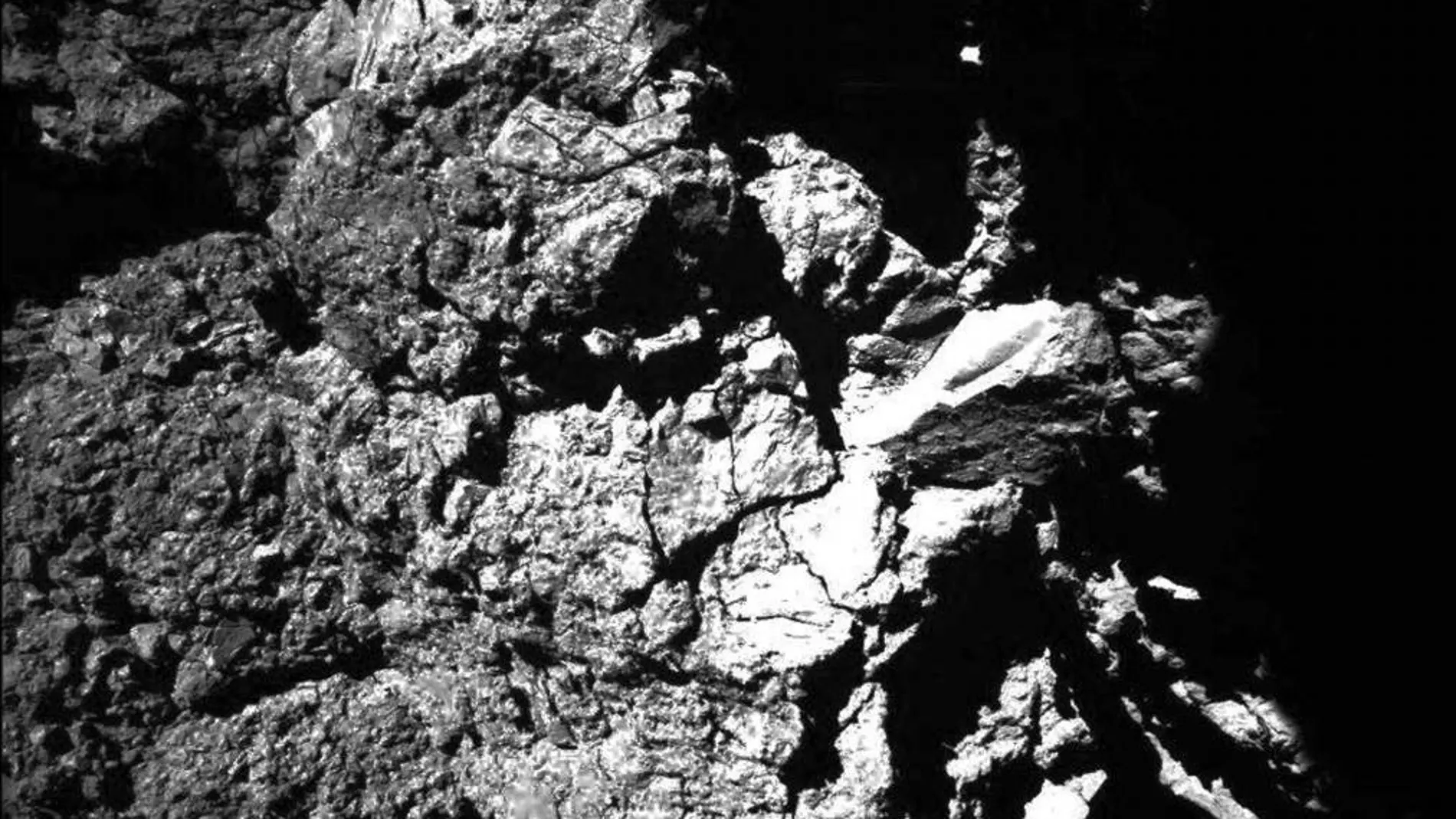 Imagen tomada por la sonda Rosetta