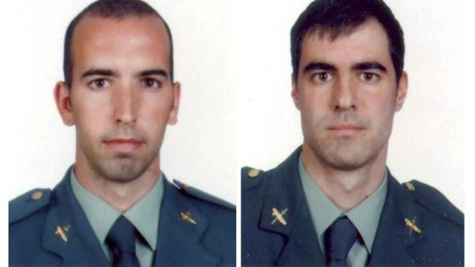 Los guardias civiles asesinados son Carlos Saenz de Tejada y Diego Salva