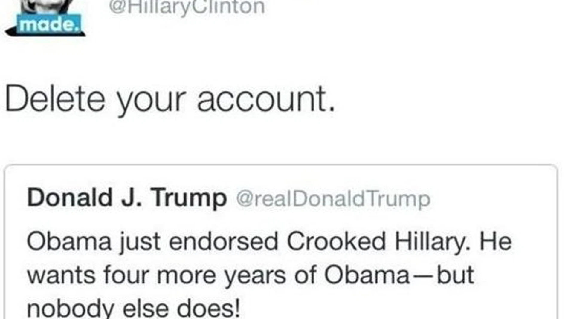 ¿Podría Trump borrar su cuenta de Twitter?