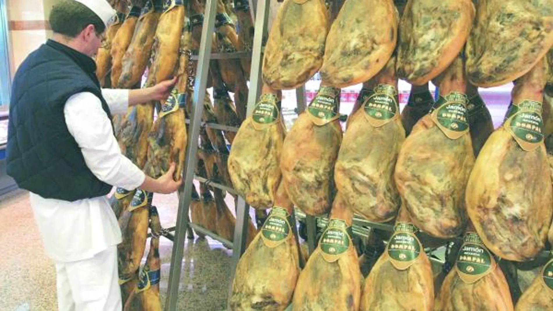 El negocio del jamón ibérico también sufre la crisis