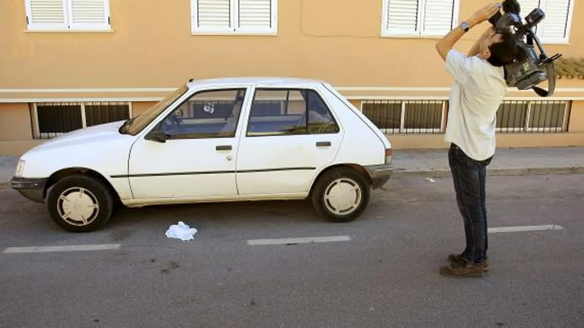 Escena del asesinato en Castellón de otra mujer en el pasado mes de septiembre